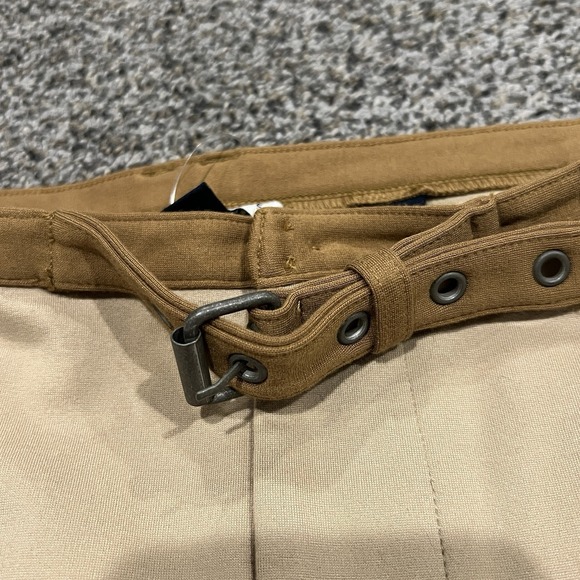 American Eagle Skirt Womens‎ S Cream Mini Stretch Preppy Skort Zip Fly - Picture 5 of 11